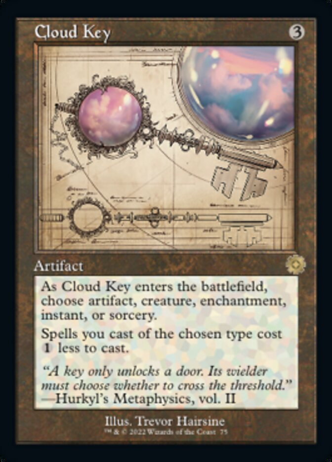 Cloud Key (Retro Schematic) [The Brothers' War Retro Artifacts] | Odin's Place