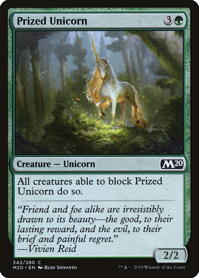Prized Unicorn [Core Set 2020] | Odin's Place