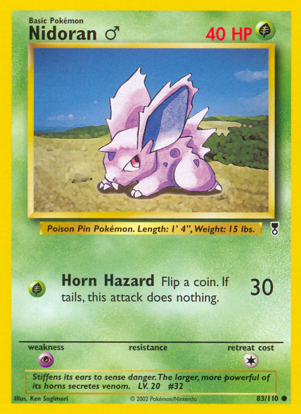 Nidoran (83/110) (Male) [Legendary Collection] | Odin's Place