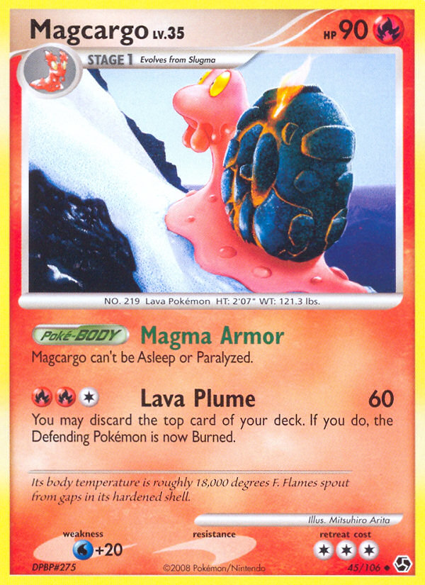 Magcargo (45/106) [Diamond & Pearl: Great Encounters] | Odin's Place