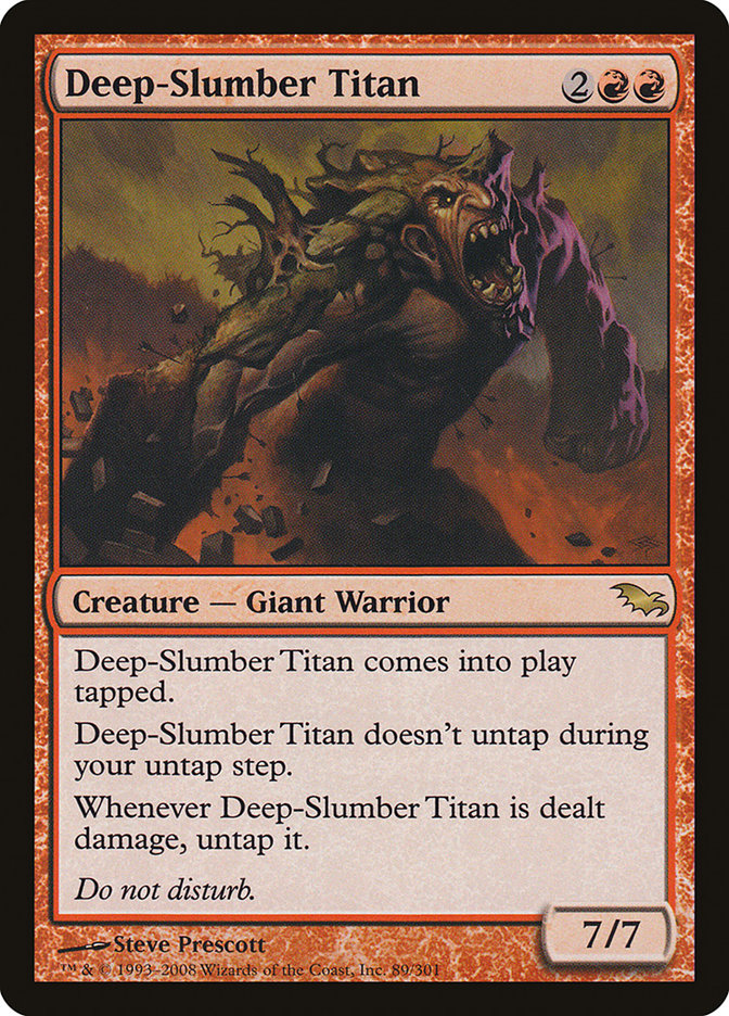 Deep-Slumber Titan (89) [Shadowmoor] | Odin's Place