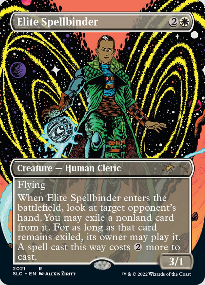 Elite Spellbinder (Borderless) [Secret Lair 30th Anniversary Countdown Kit] | Odin's Place