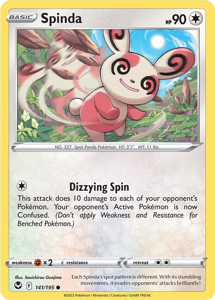 Spinda (141/195) [Sword & Shield: Silver Tempest] | Odin's Place