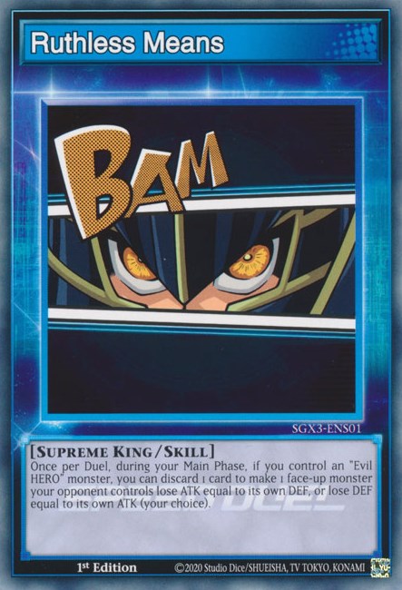 Ruthless Means [SGX3-ENS01] Common | Odin's Place
