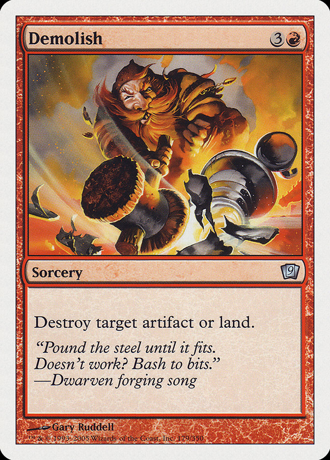 Demolish (179) [Ninth Edition] | Odin's Place