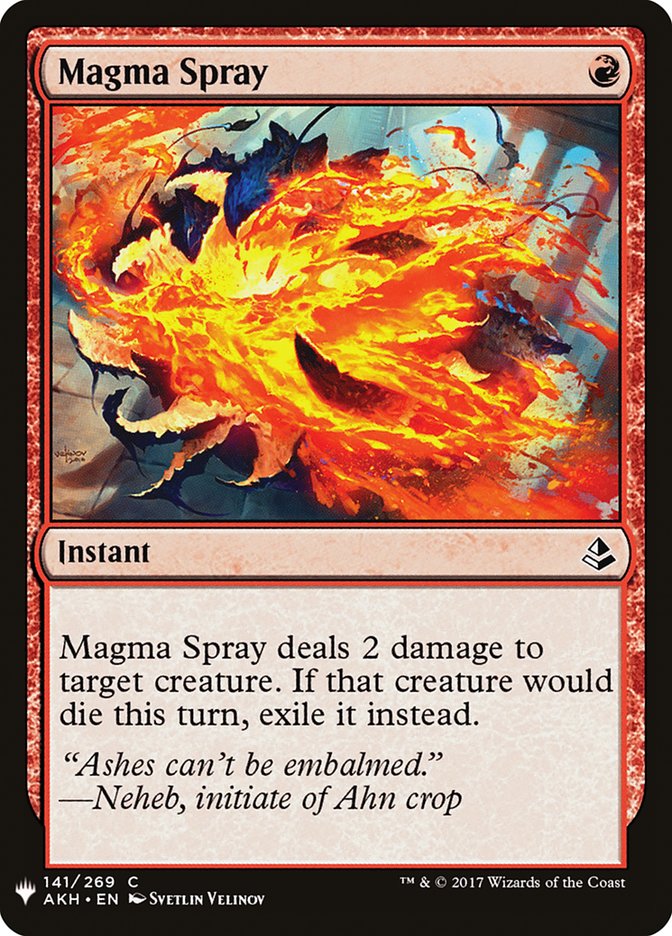 Magma Spray [Mystery Booster] | Odin's Place