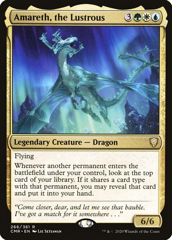 Amareth, the Lustrous [Commander Legends] | Odin's Place