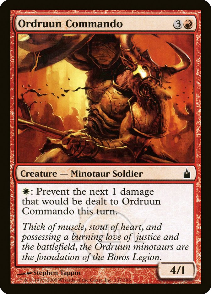 Ordruun Commando (137) [Ravnica: City of Guilds] | Odin's Place