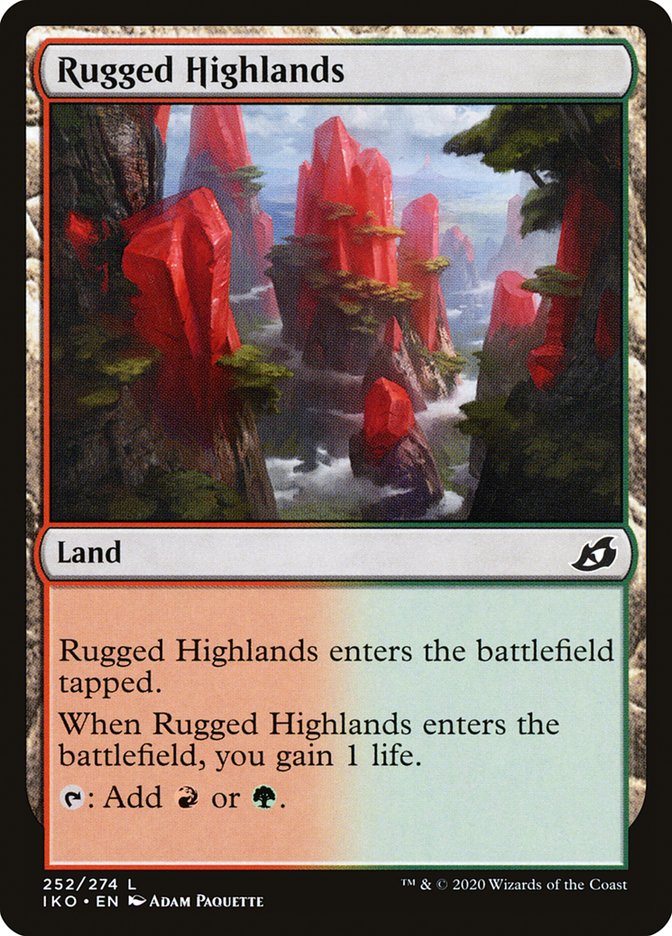 Rugged Highlands [Ikoria: Lair of Behemoths] | Odin's Place