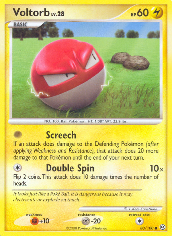 Voltorb (80/100) [Diamond & Pearl: Stormfront] | Odin's Place