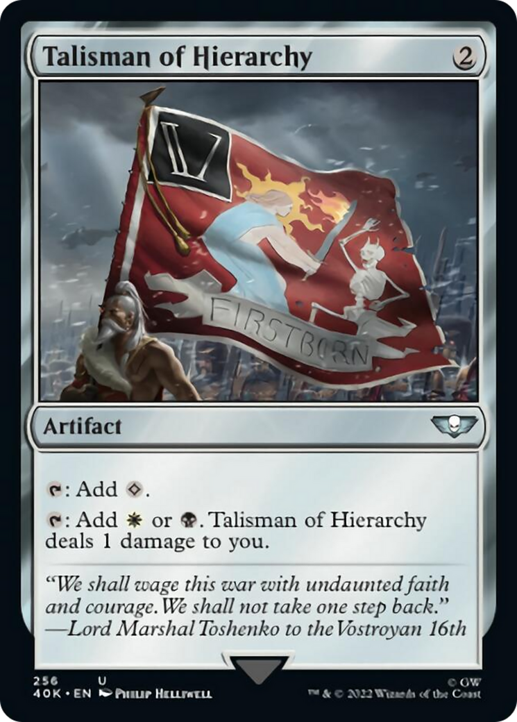 Talisman of Hierarchy [Warhammer 40,000] | Odin's Place