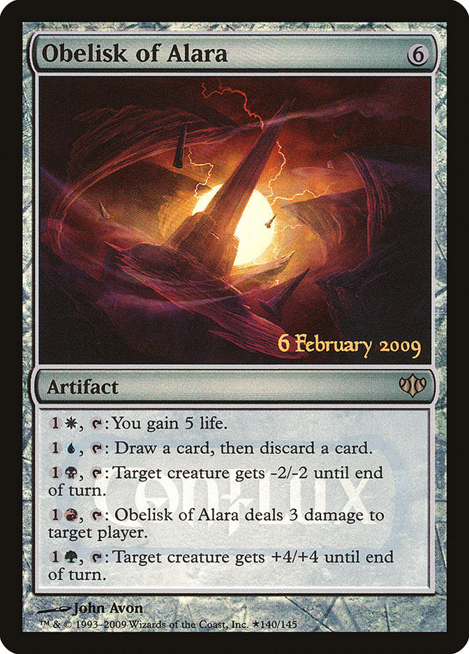 Obelisk of Alara (140) (Launch) [Conflux Promos] | Odin's Place