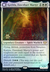 Katilda, Dawnhart Martyr // Katilda's Rising Dawn [Innistrad: Crimson Vow Prerelease Promos] | Odin's Place