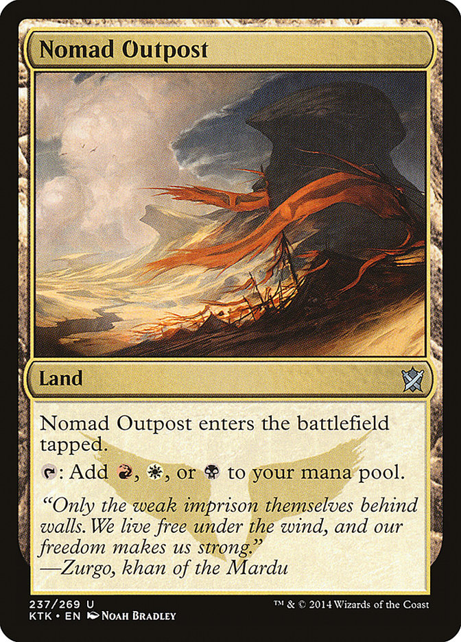 Nomad Outpost (237) [Khans of Tarkir] | Odin's Place