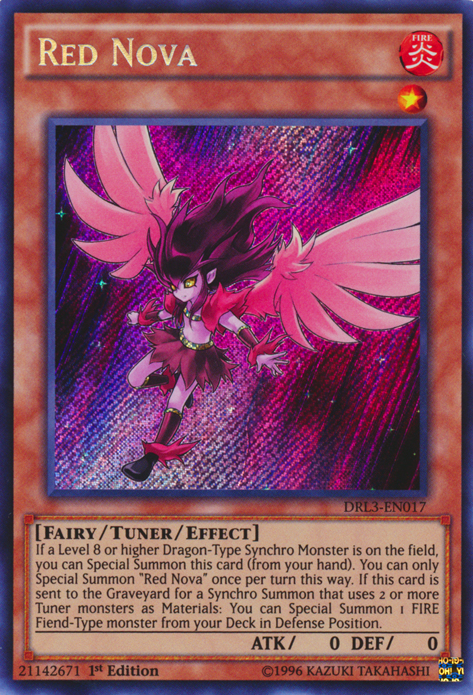 Red Nova [DRL3-EN017] Secret Rare | Odin's Place
