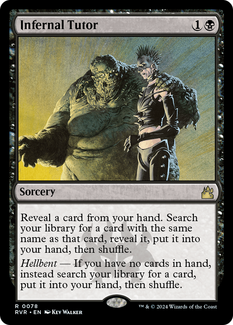 Infernal Tutor [Ravnica Remastered] | Odin's Place