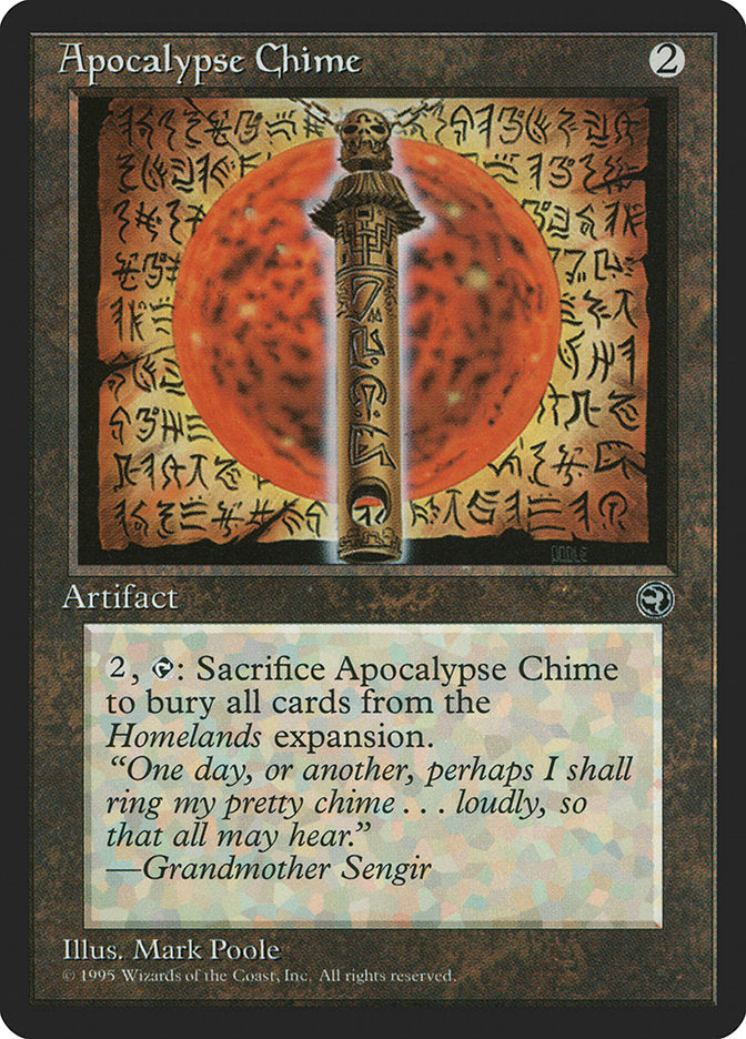 Apocalypse Chime (101) [Homelands] | Odin's Place