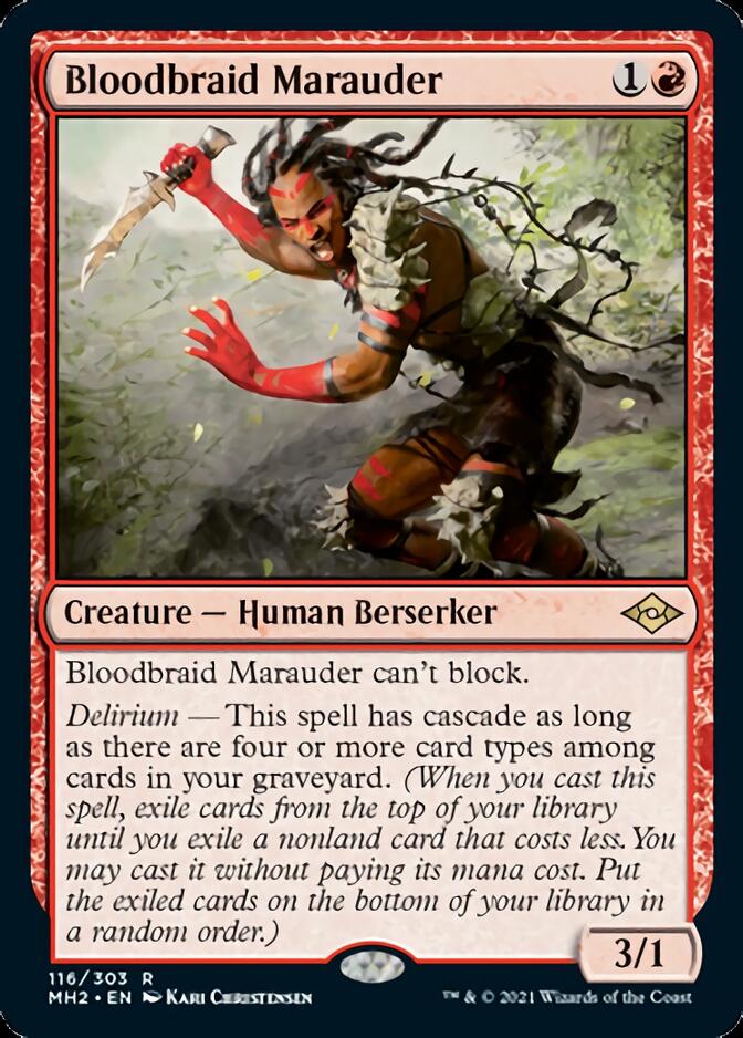 Bloodbraid Marauder [Modern Horizons 2] | Odin's Place