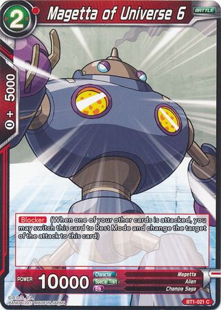 Magetta of Universe 6 (BT1-021) [Galactic Battle] | Odin's Place