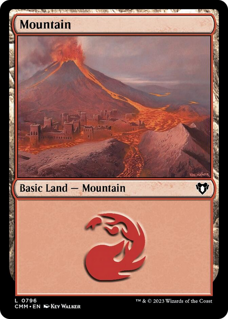 Mountain (796) [Commander Masters] | Odin's Place
