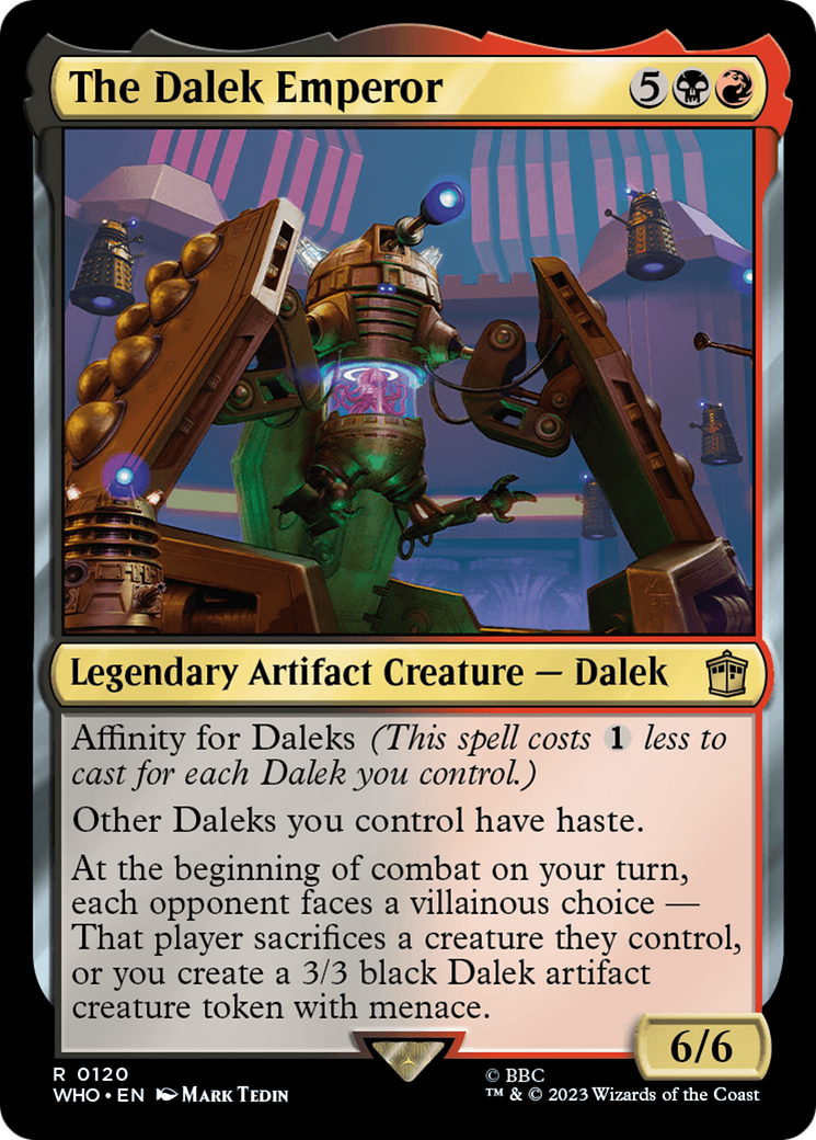 The Dalek Emperor [Doctor Who] | Odin's Place