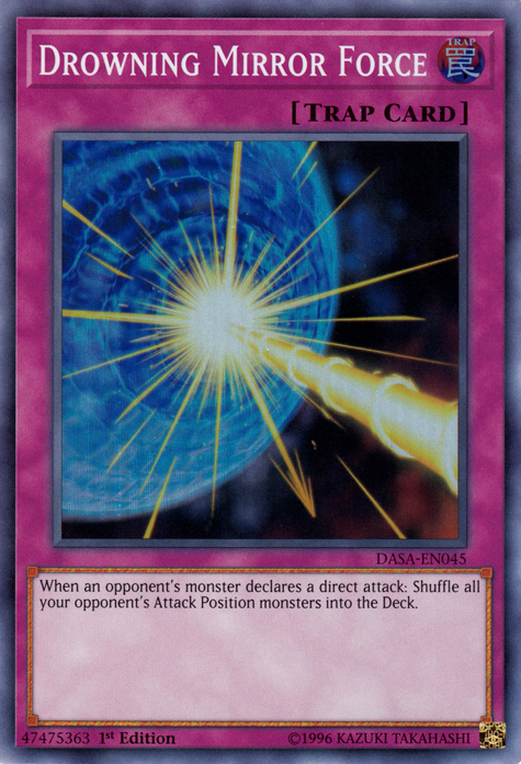 Drowning Mirror Force [DASA-EN045] Super Rare | Odin's Place