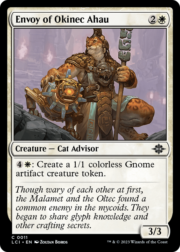 Envoy of Okinec Ahau [The Lost Caverns of Ixalan] | Odin's Place