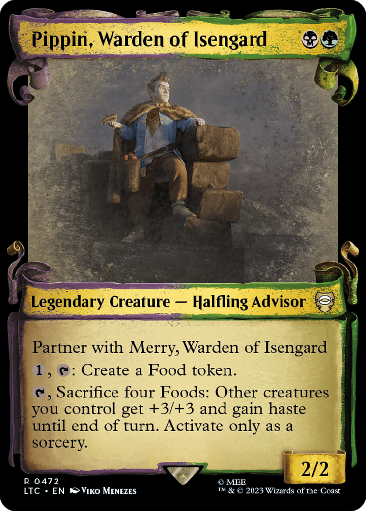 Pippin, Warden of Isengard [The Lord of the Rings: Tales of Middle-Earth Commander Showcase Scrolls] | Odin's Place