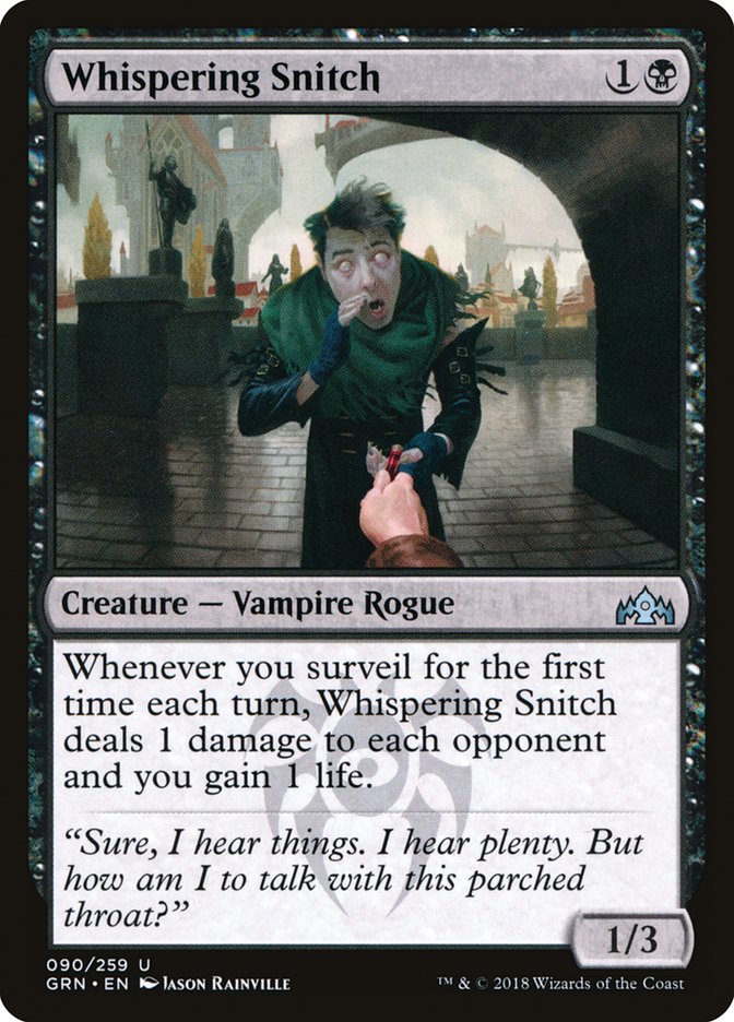 Whispering Snitch (90) [Guilds of Ravnica] | Odin's Place