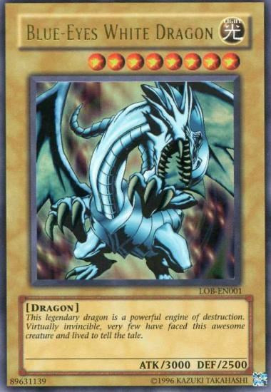 Blue-Eyes White Dragon [LOB-EN001] Ultra Rare | Odin's Place