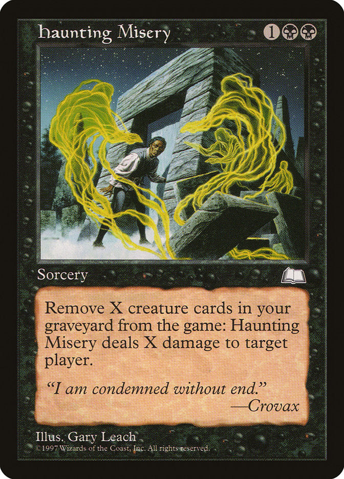Haunting Misery (71) [Weatherlight] | Odin's Place