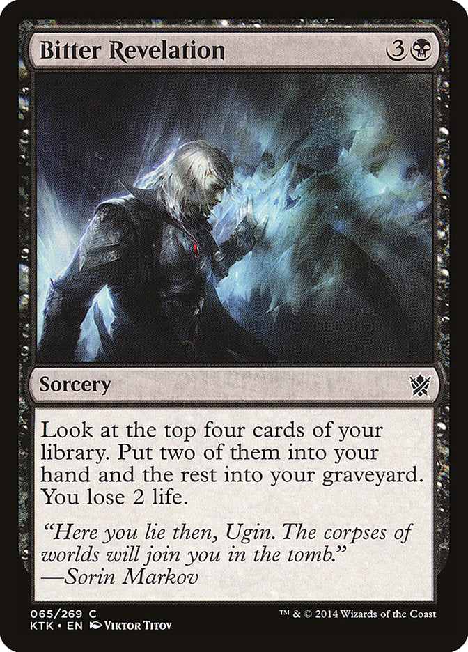 Bitter Revelation (65) [Khans of Tarkir] | Odin's Place