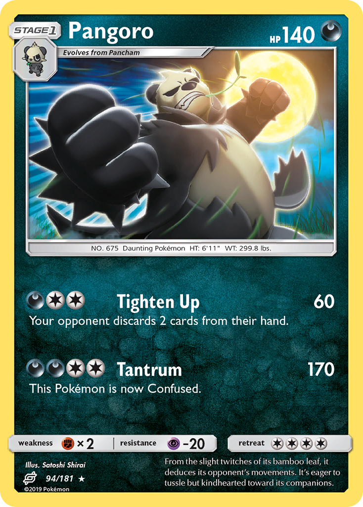 Pangoro (94/181) [Sun & Moon: Team Up] | Odin's Place