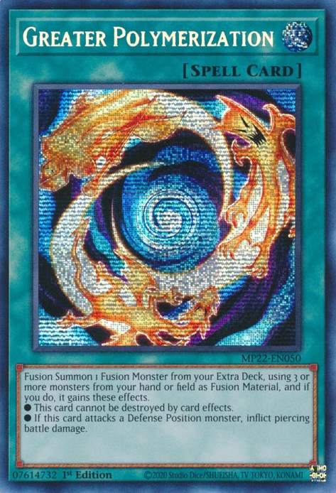 Greater Polymerization [MP22-EN050] Prismatic Secret Rare | Odin's Place