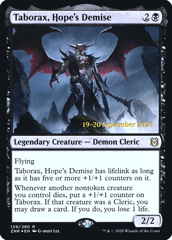 Taborax, Hope's Demise [Zendikar Rising Prerelease Promos] | Odin's Place