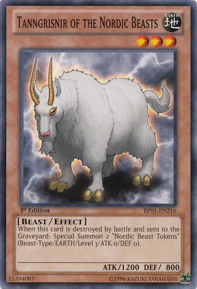 Tanngrisnir of the Nordic Beasts [BP01-EN216] Common | Odin's Place