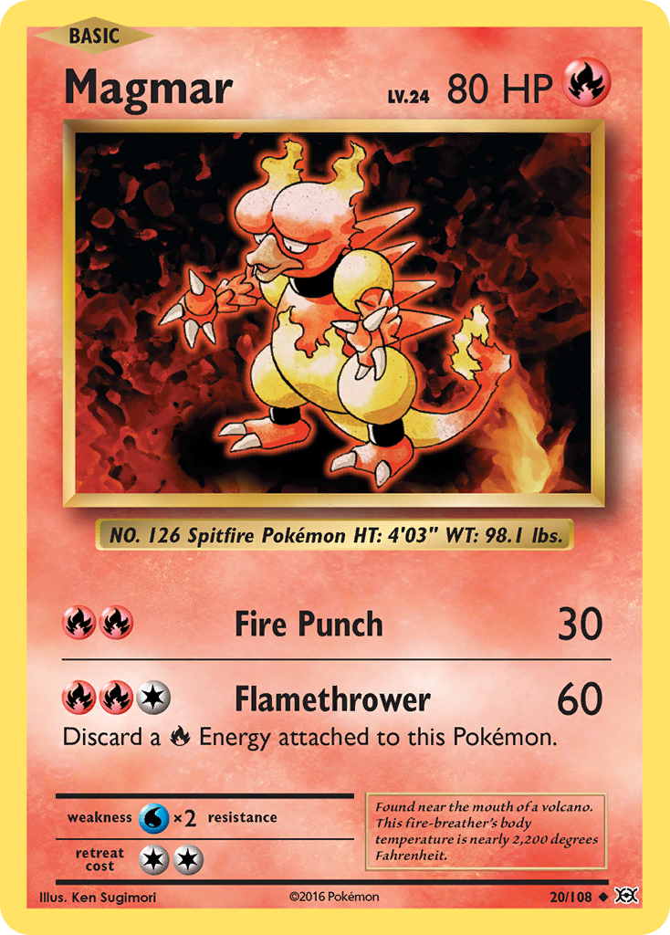 Magmar (20/108) [XY: Evolutions] | Odin's Place