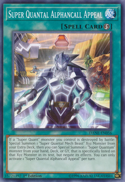 Super Quantal Alphancall Appeal [DANE-EN056] Common | Odin's Place