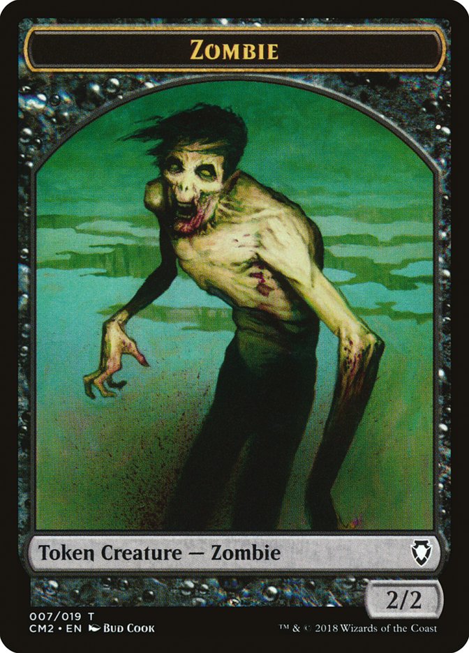 Zombie Token (7) [Commander Anthology Volume II Tokens] | Odin's Place