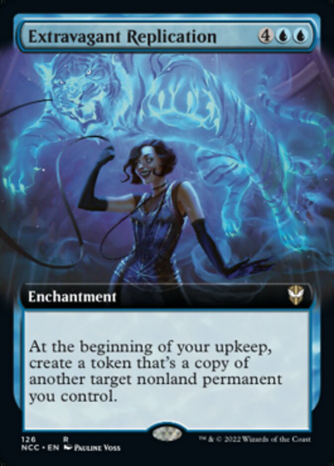 Extravagant Replication (Extended Art) [Streets of New Capenna Commander] | Odin's Place