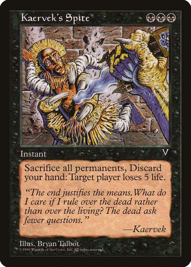 Kaervek's Spite (63) [Visions] | Odin's Place