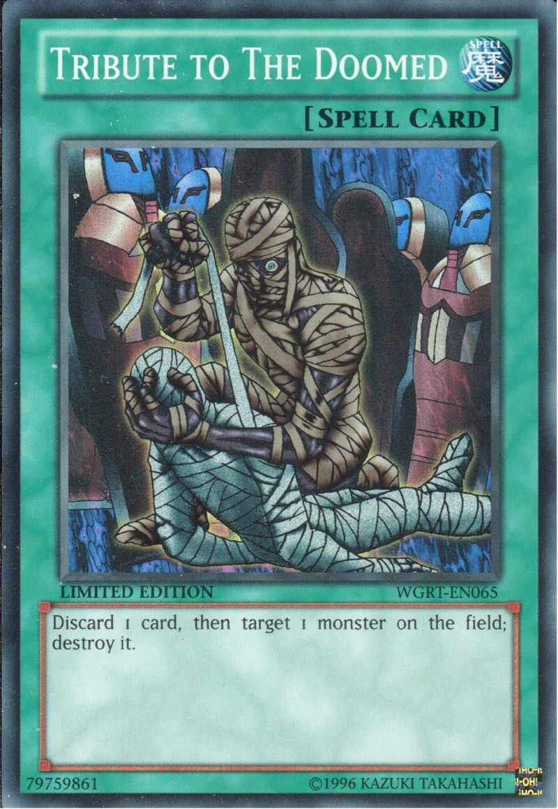 Tribute to The Doomed [WGRT-EN065] Super Rare | Odin's Place