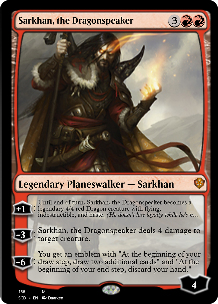 Sarkhan, the Dragonspeaker [Starter Commander Decks] | Odin's Place