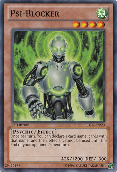 Psi-Blocker [BP01-EN220] Common | Odin's Place
