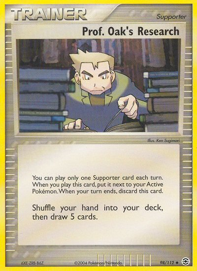 Prof. Oak's Research (98/112) [EX: FireRed & LeafGreen] | Odin's Place