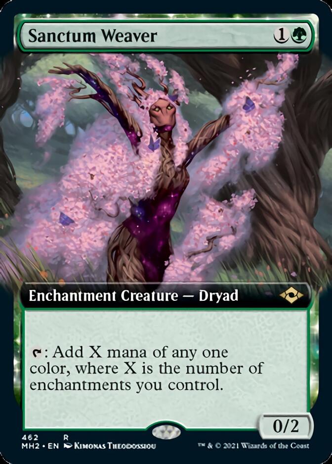 Sanctum Weaver (Extended Art) [Modern Horizons 2] | Odin's Place