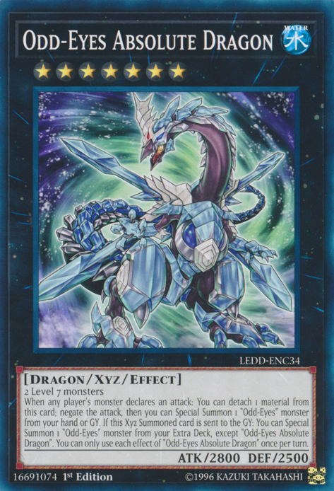 Odd-Eyes Absolute Dragon [LEDD-ENC34] Common | Odin's Place