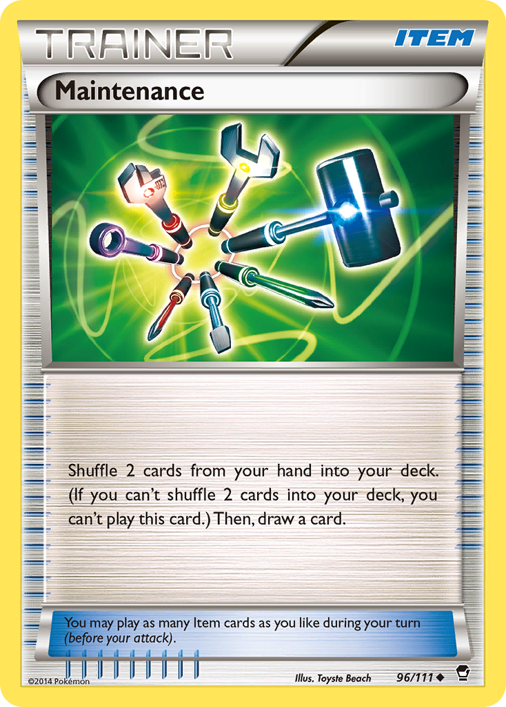 Maintenance (96/111) [XY: Furious Fists] | Odin's Place