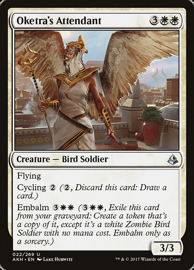 Oketra's Attendant (22) [Amonkhet] | Odin's Place