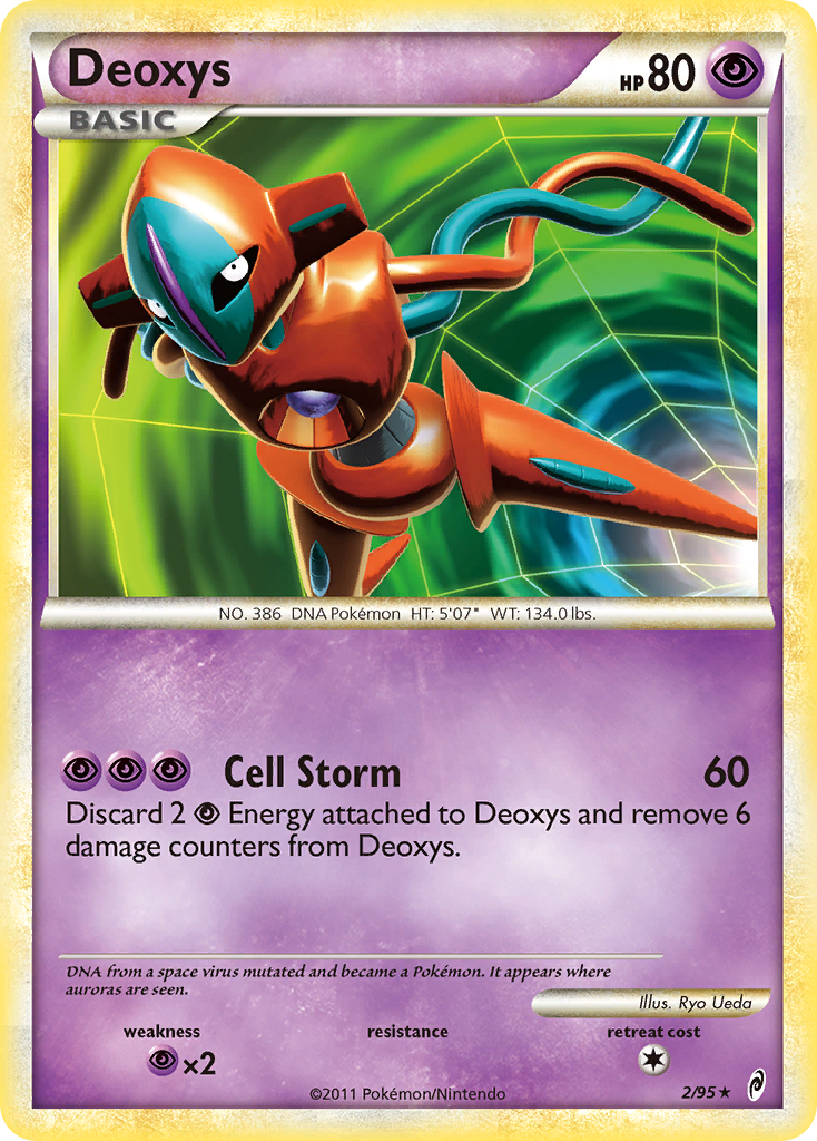 Deoxys (2/95) [HeartGold & SoulSilver: Call of Legends] | Odin's Place